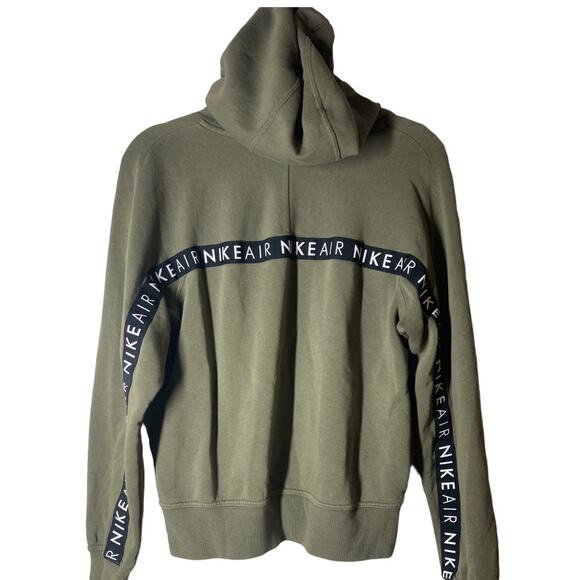 Nike Green Hooded Pullover Sweatshirt - M - Picture 4 of 5